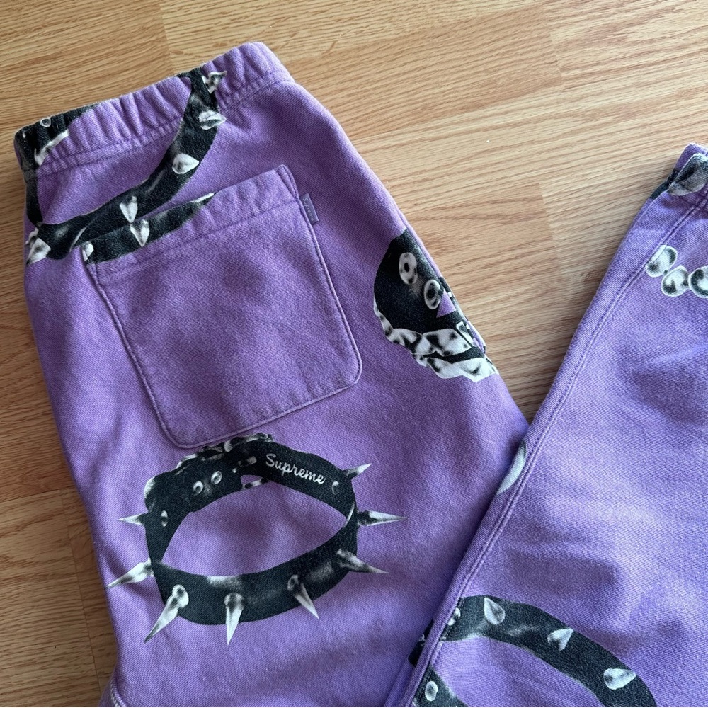 🌞SOLD🌞 SUPREME STUDDED COLLARS SWEATPANTS
